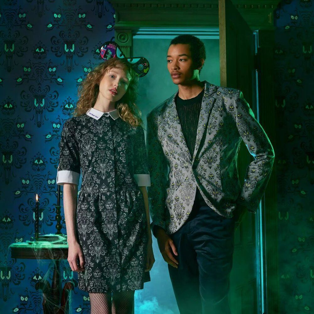 π» DISNEY π» NEWβ- The Haunted Mansion Glow-in-the-Dark Dress - Picture 2 of 14